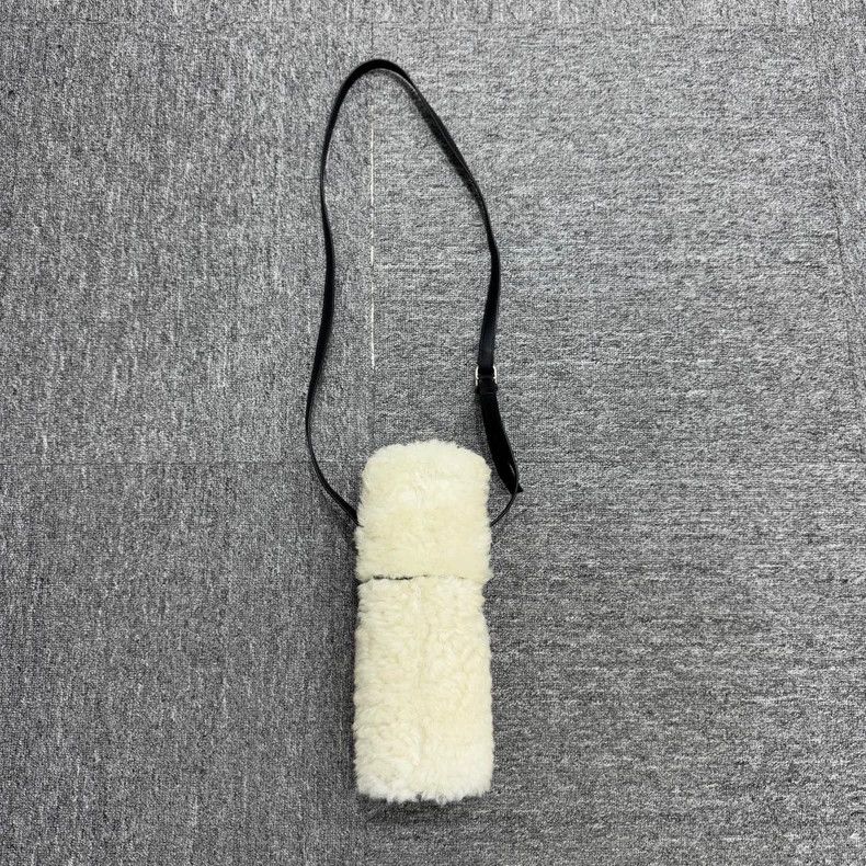 Jil Sander Jil Sander Barrel bag of lamb wool bag Size ONE SIZE - 1 Thumbnail