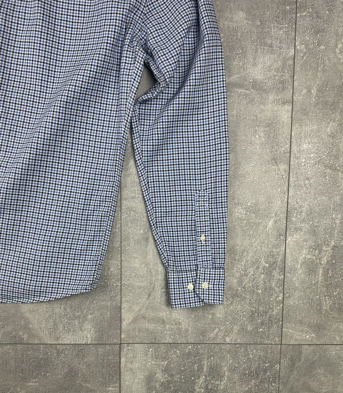 Barbour Barbour Checked Blue/White Shirts Button Up Small Tab Logo Size US M / EU 48-50 / 2 - 9 Thumbnail