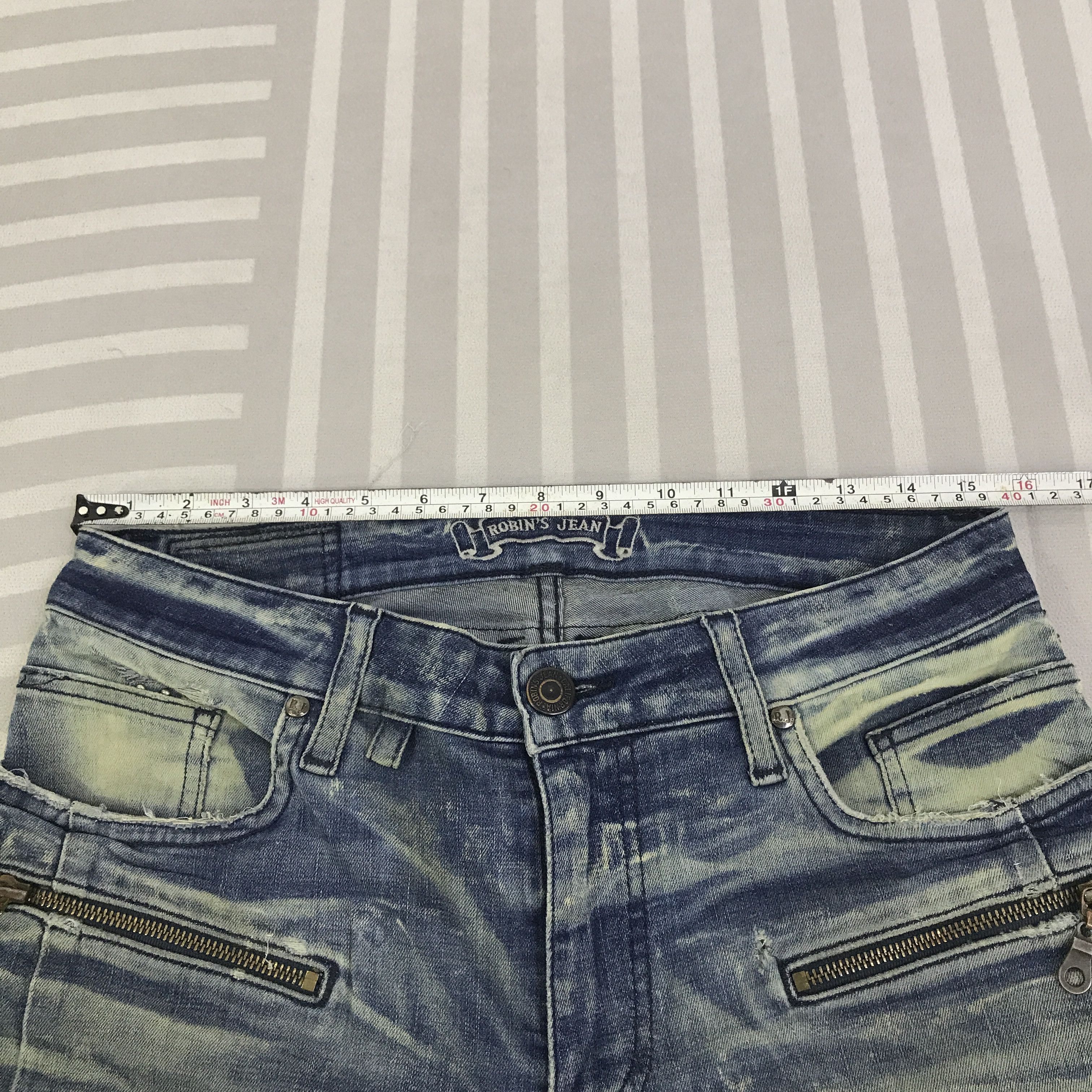 Robins Jeans Vintage Robins Jeans bikers style skinny pants K129B12 Size US 30 / EU 46 - 7 Thumbnail