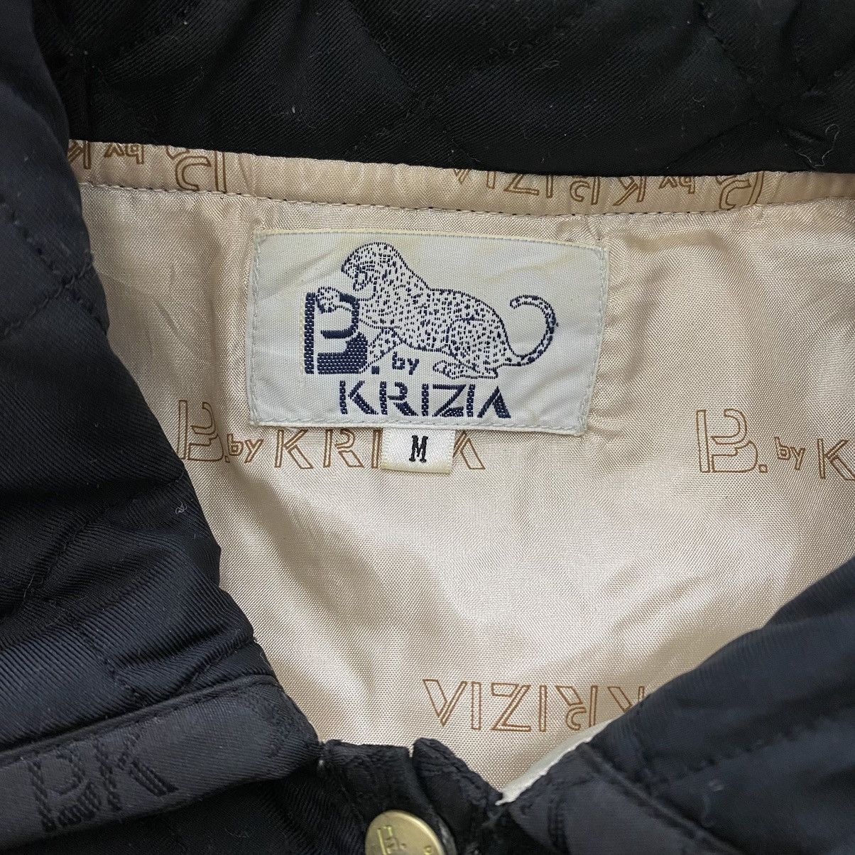 Other B Of KRIZIA Italian Designer Quilted Snap Button Bomber Size US M / EU 48-50 / 2 - 7 Thumbnail