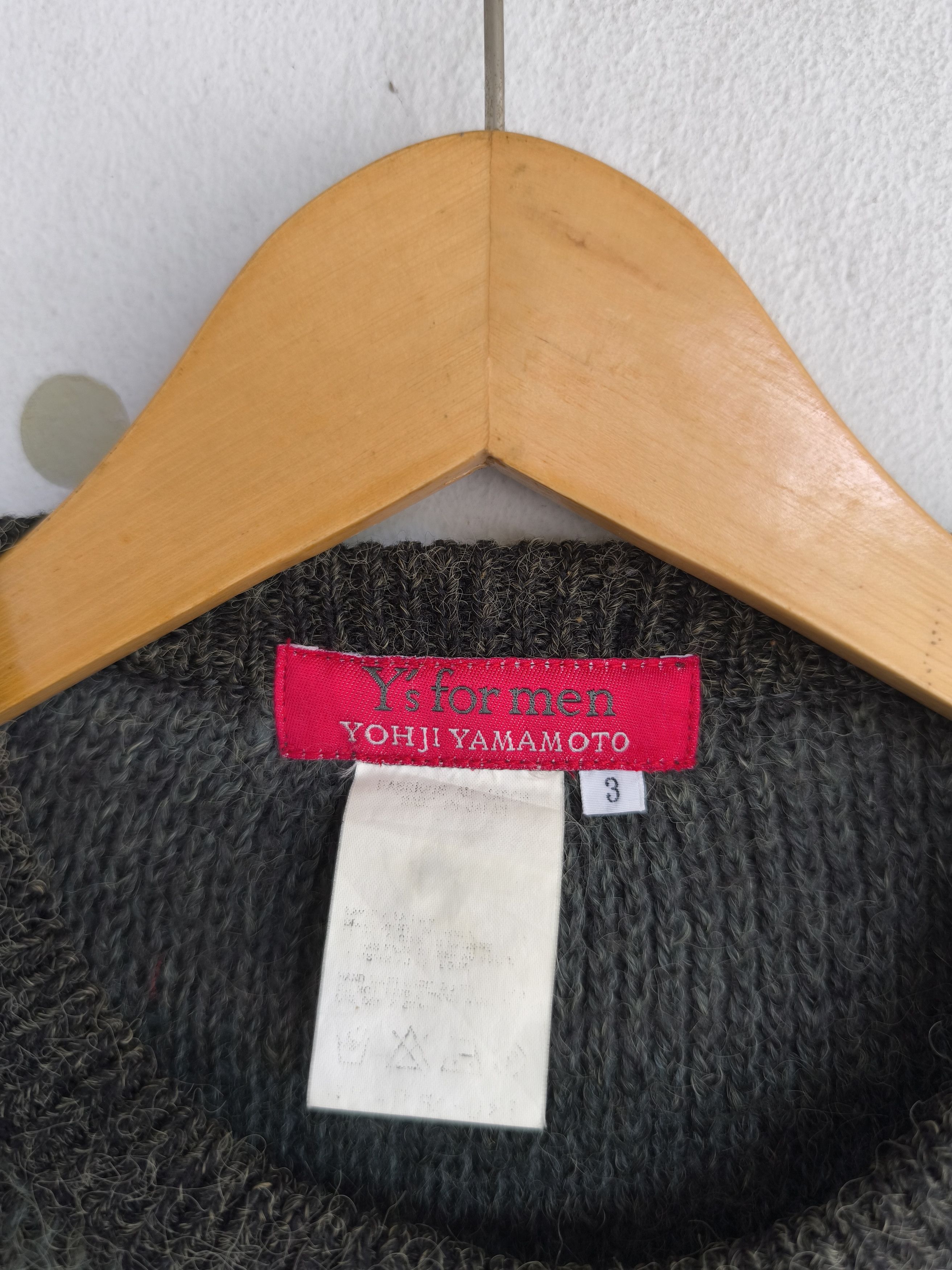 Y's for Men Yohji Yamamoto ys for men stripe sweater Size US L / EU 52-54 / 3 - 3 Thumbnail
