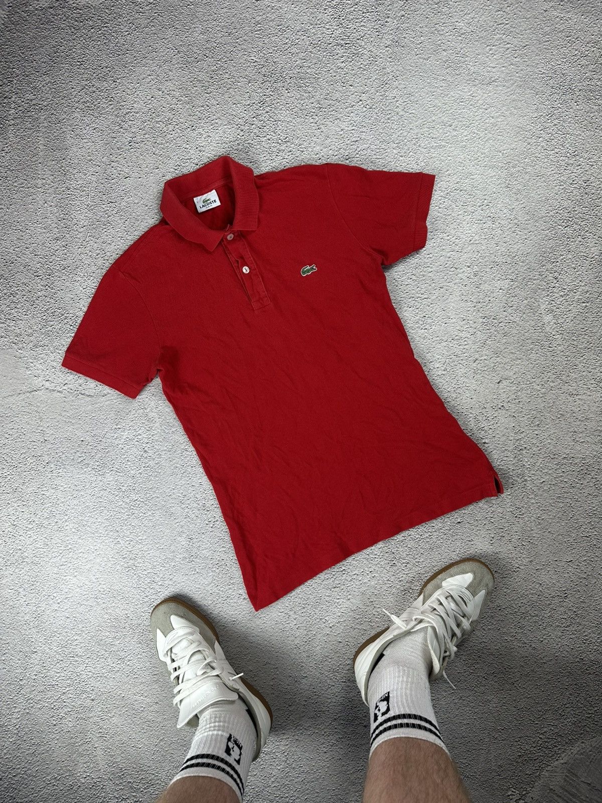 Lacoste Vintage Lacoste Polo Slim Fit Old Money Style Y2K Size US S / EU 44-46 / 1 - 3 Thumbnail