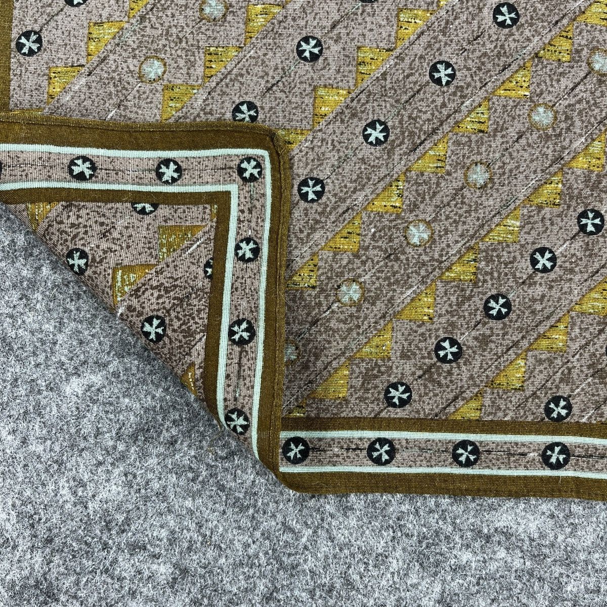 Hiroko Koshino Homme × Vintage Hiroko Koshino Handkerchief / Bandana / Neckerchief B637 Size ONE SIZE - 6 Thumbnail