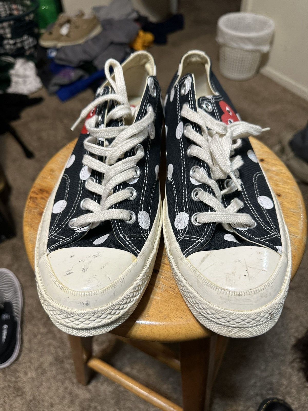Converse Vintage Converse chuck “comme des garcons” 2017 size 10 Size US 10 / EU 43 - 3 Thumbnail