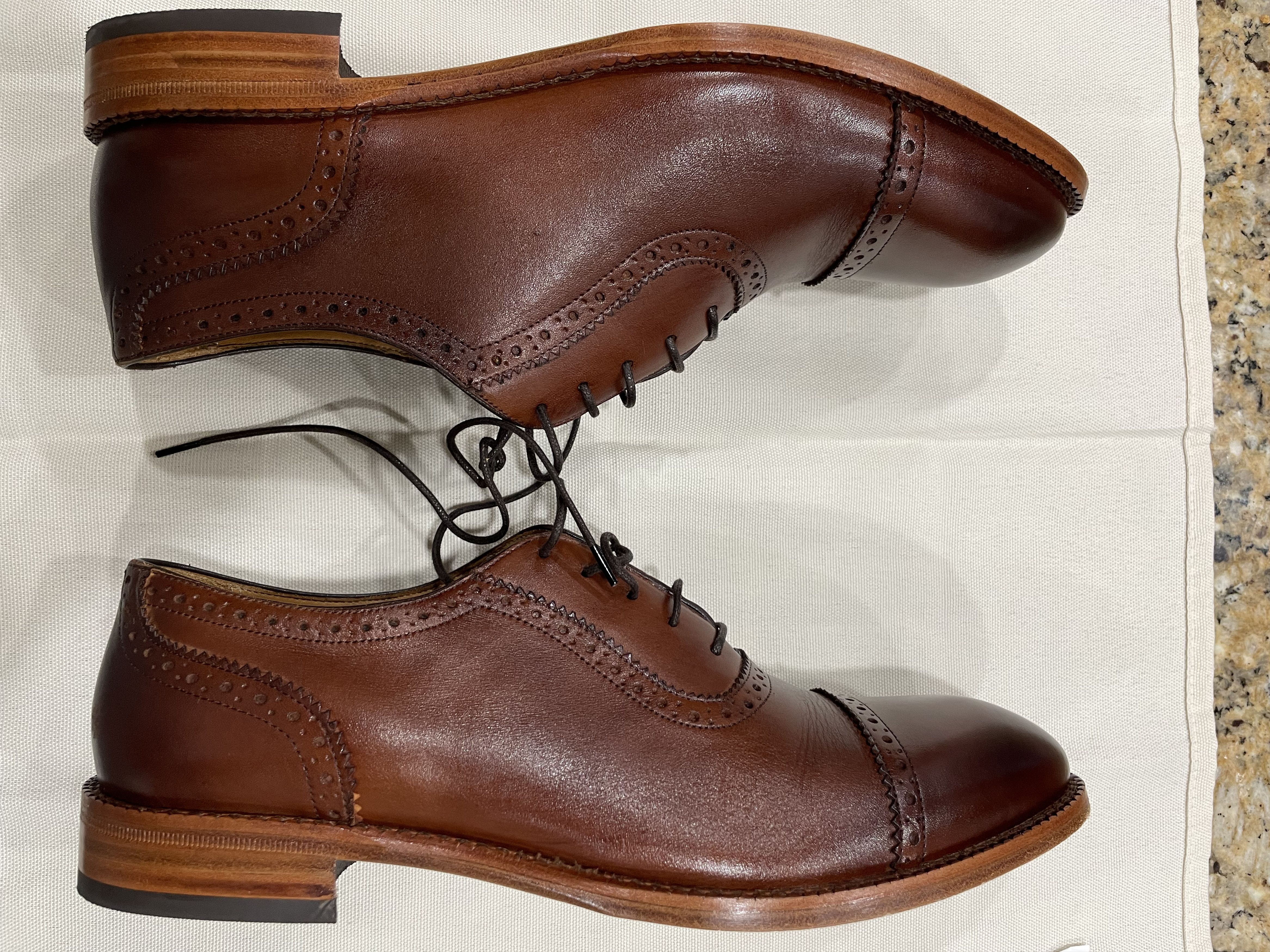 Beckett Simonon Durant Oxford in Oak Size US 9 / EU 42 - 3 Thumbnail