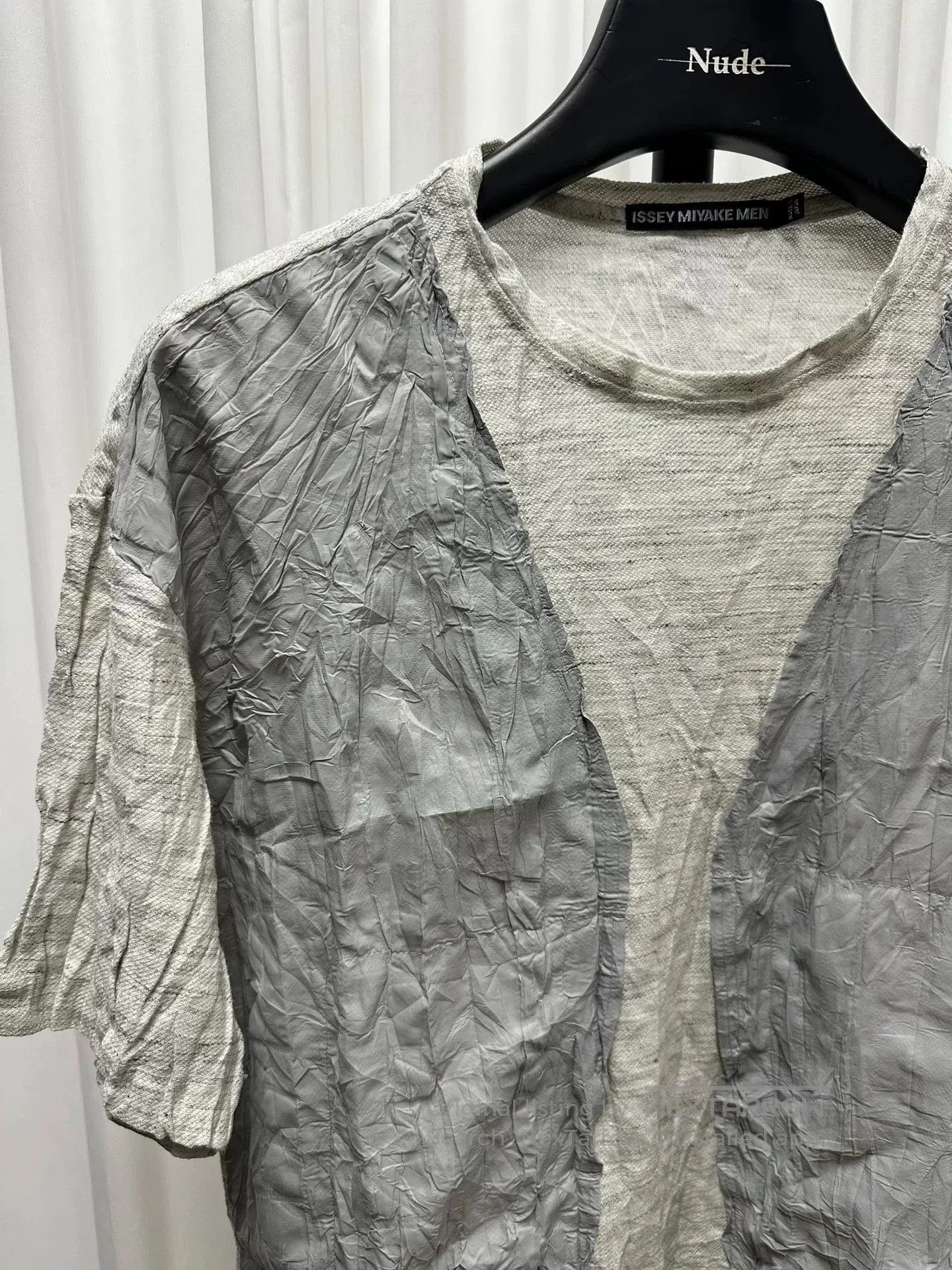 Issey Miyake Issey Miyake Men Short Sleeve Top. Size US L / EU 52-54 / 3 - 2 Thumbnail