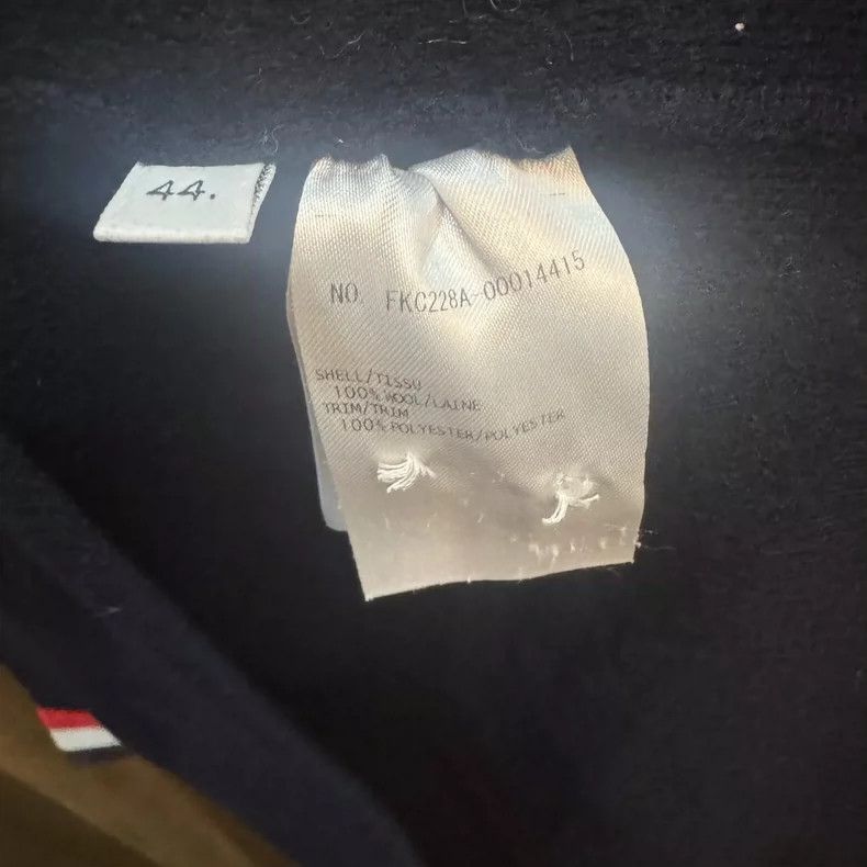Thom Browne Thom Browne A dark blue armband cardigan Size M / US 6-8 / IT 42-44 - 4 Thumbnail
