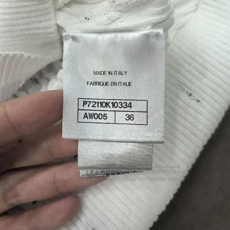 Chanel Chanel White Cotton Ladies Pullover Sweater . Size S / US 4 / IT 40 - 9 Thumbnail