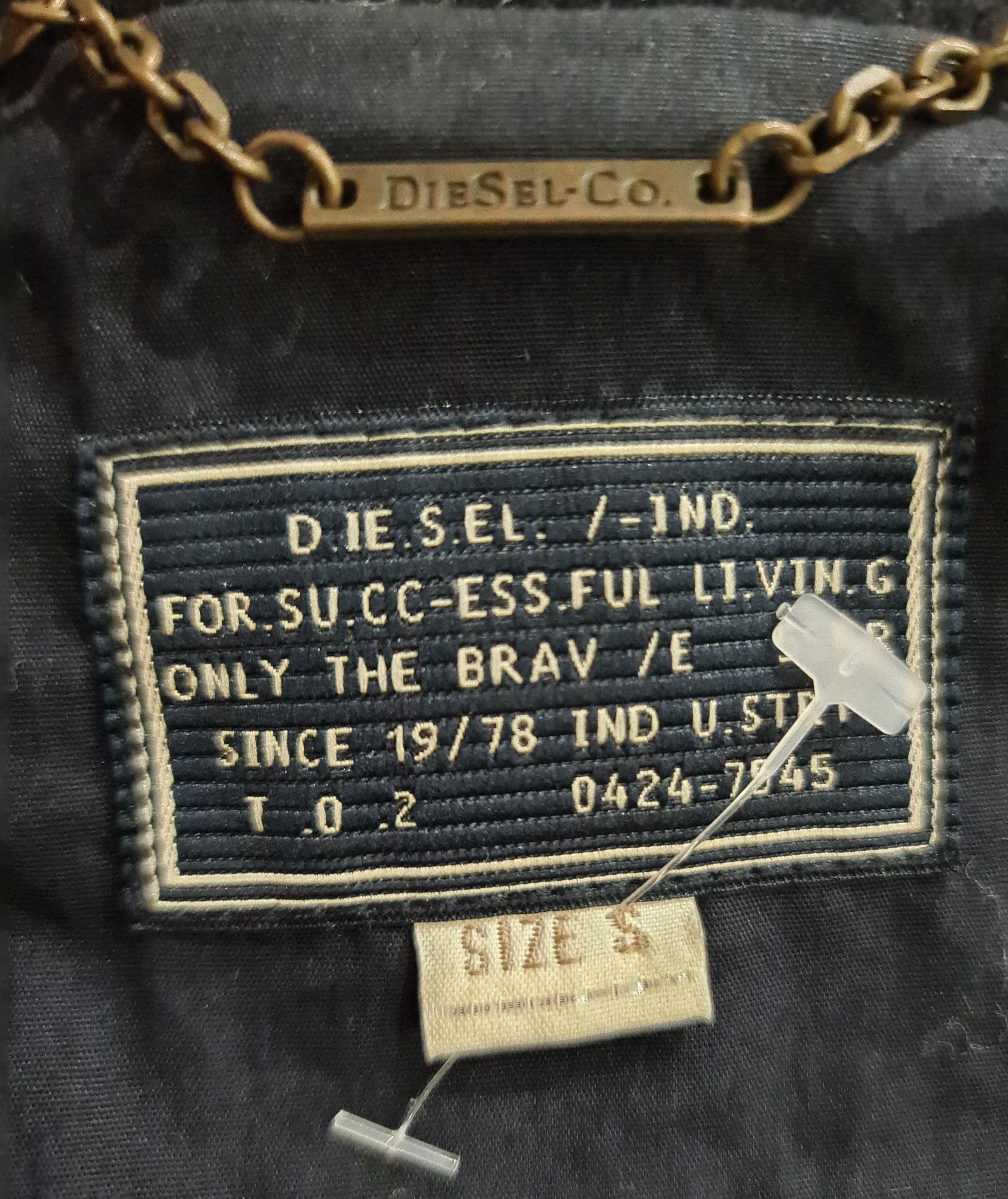 Diesel Diesel Wudy double-breasted short peacoat Size US S / EU 44-46 / 1 - 10 Thumbnail