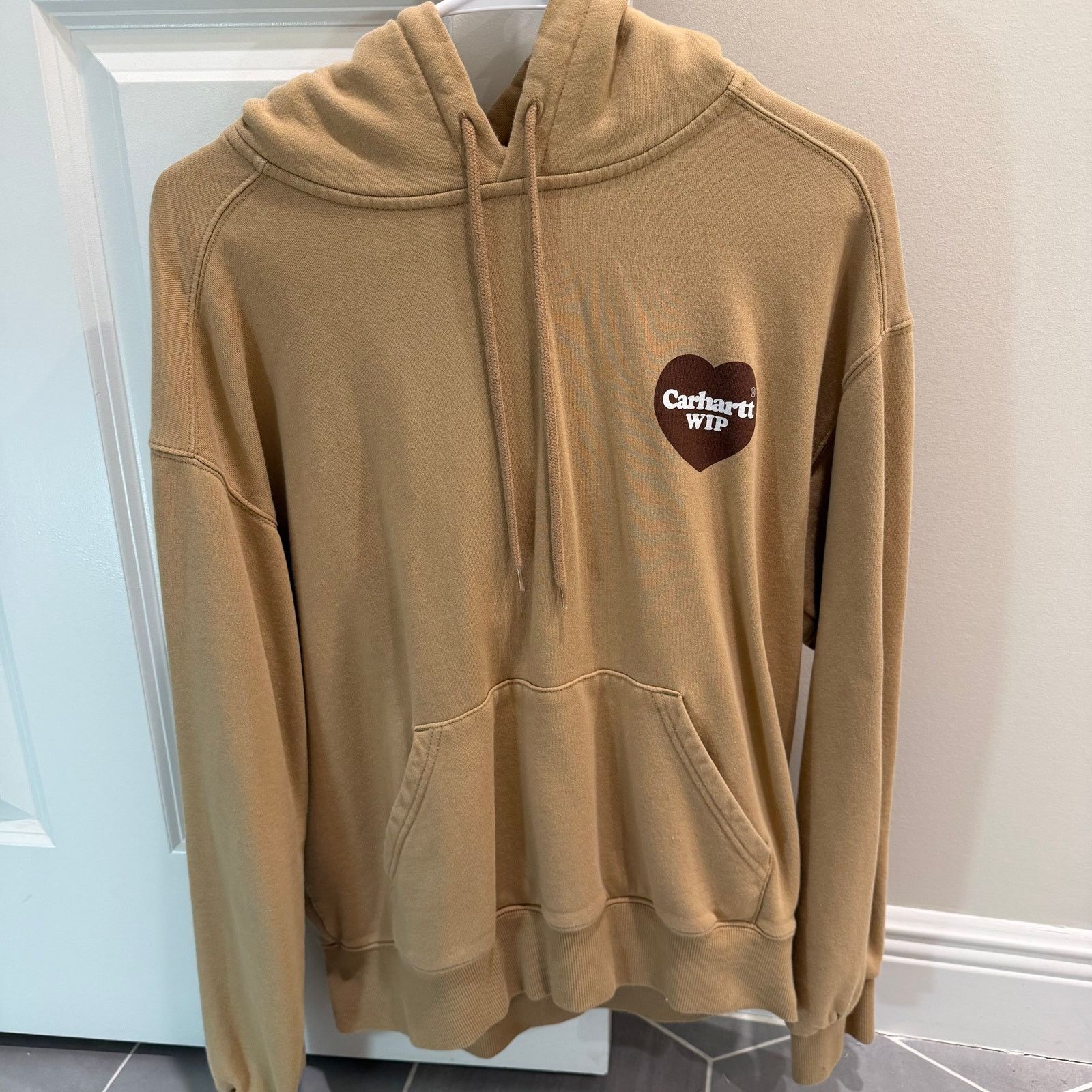 Carhartt Wip Carhartt WIP Brown Heart Hoodie Size US S / EU 44-46 / 1 - 2 Thumbnail