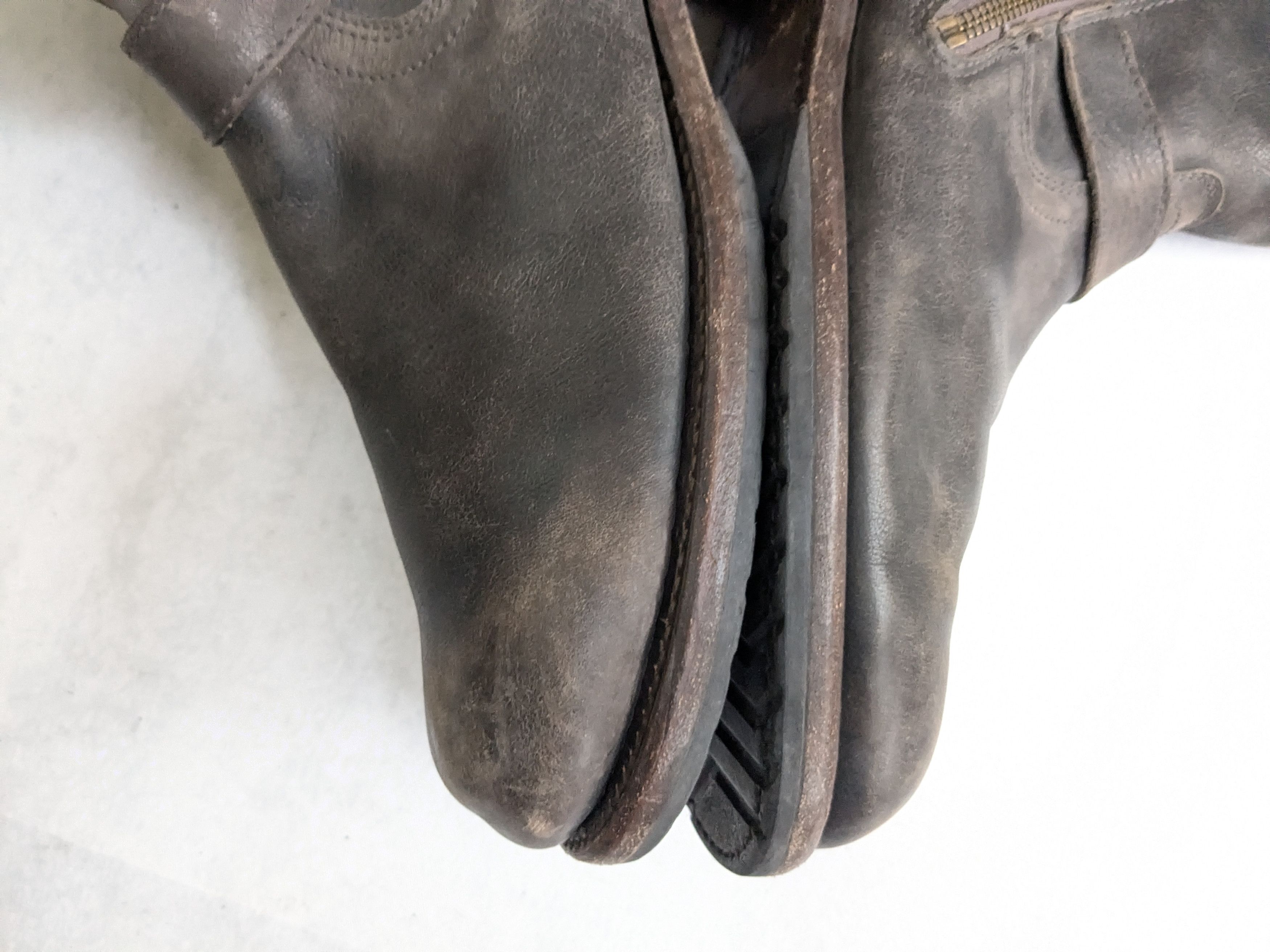 Frye Frye Engineer Boots Brown Leather 12 D Motorcycle Biker Size US 12 / EU 45 - 12 Thumbnail