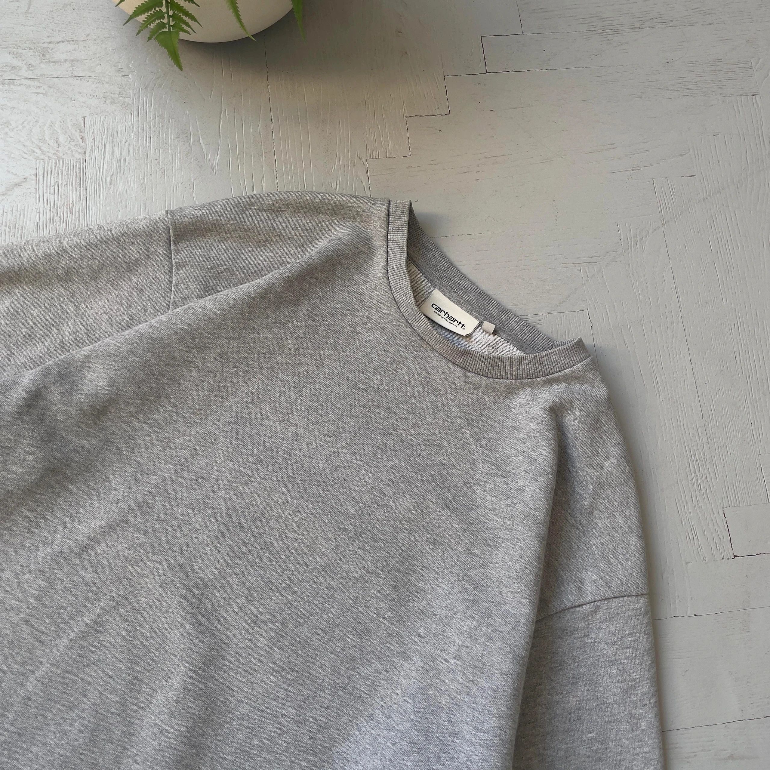 Carhartt × Carhartt Wip × Vintage Women's Carhartt WIP Chase Sweatshirt Size L / US 10 / IT 46 - 4 Thumbnail