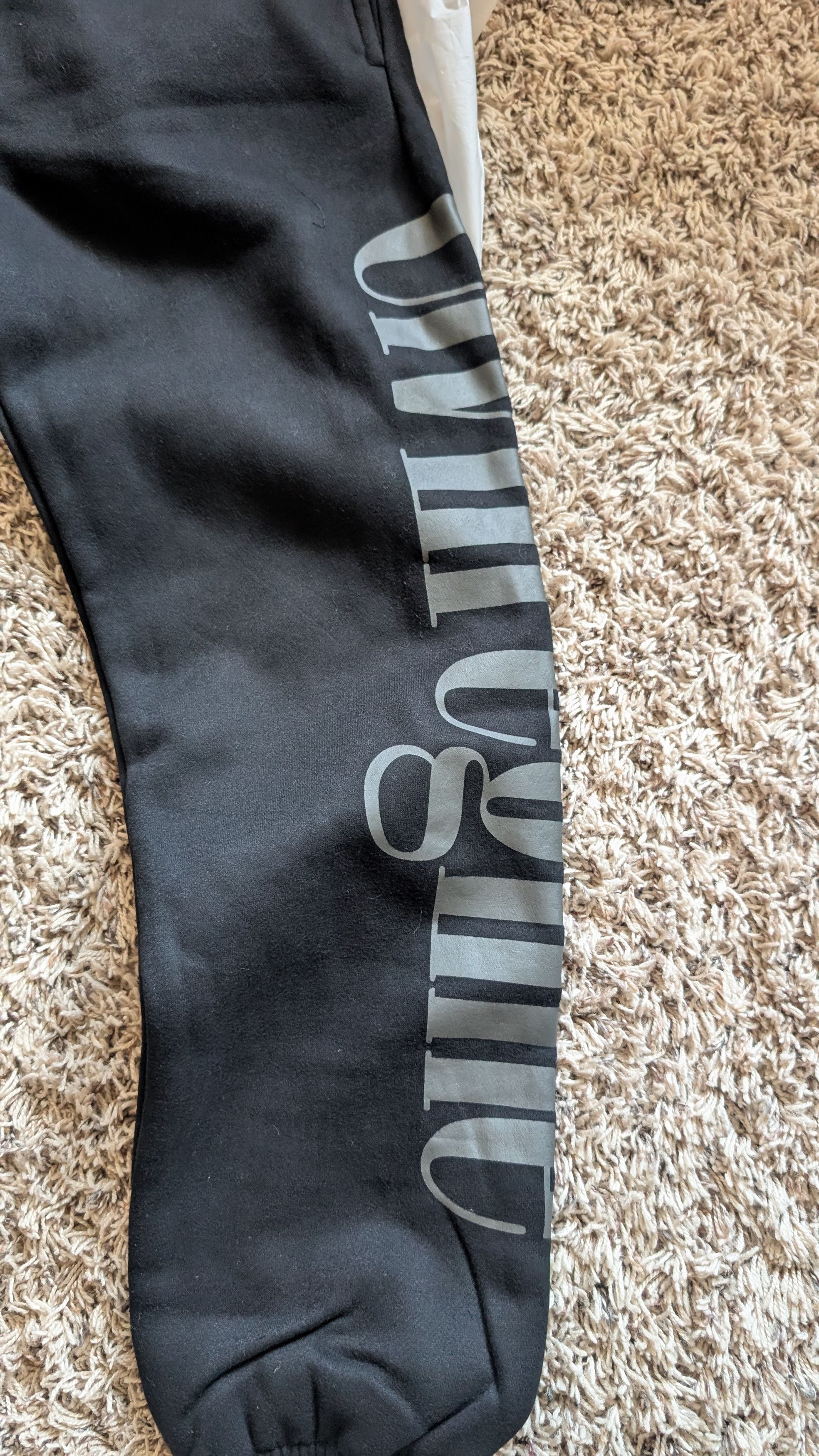Civil Regime Civil Regime Concrete Joggers in Vintage Black Small 🔥🔥 Size US 30 / EU 46 - 3 Thumbnail