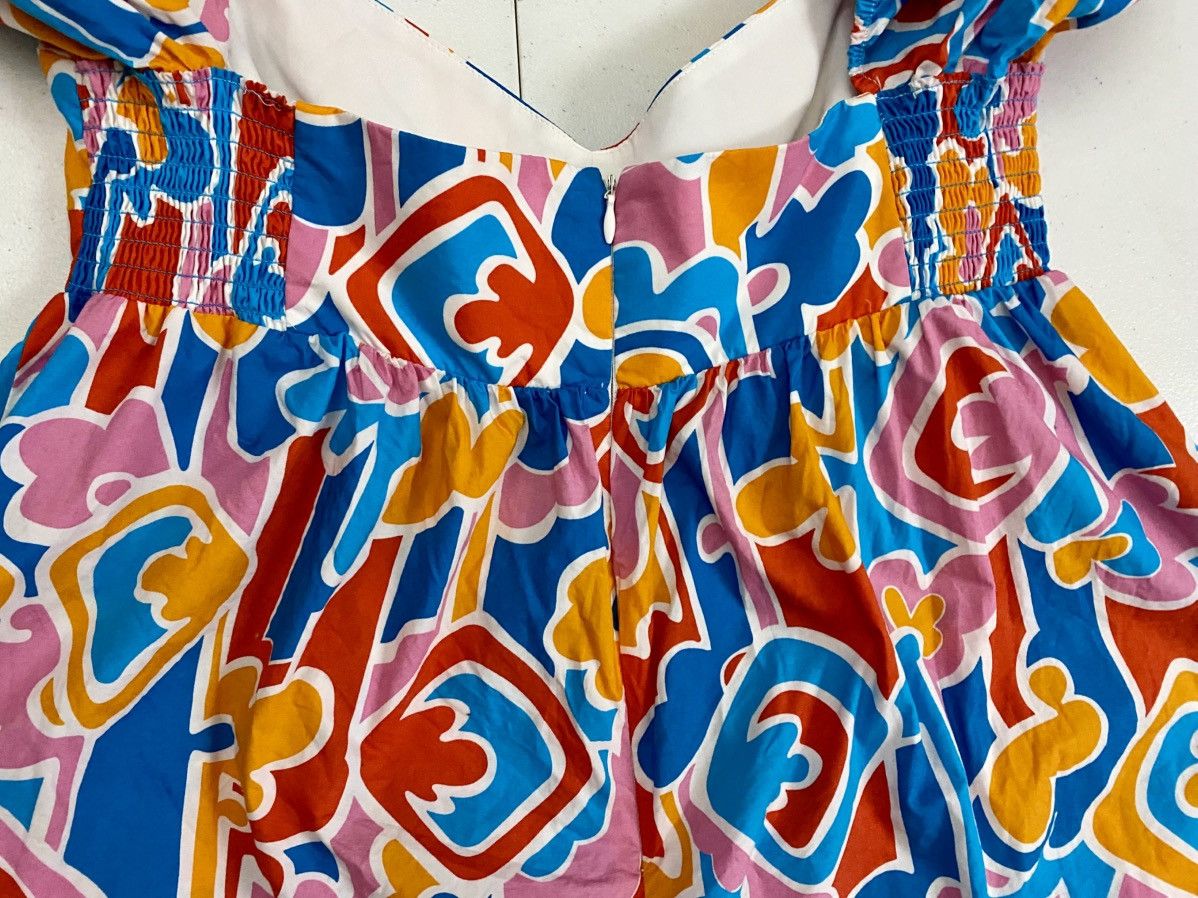 Amanda Uprichard Amanda Uprichard Sicily Mini Dress Retro Miami Geo Print M Size M / US 6-8 / IT 42-44 - 8 Thumbnail