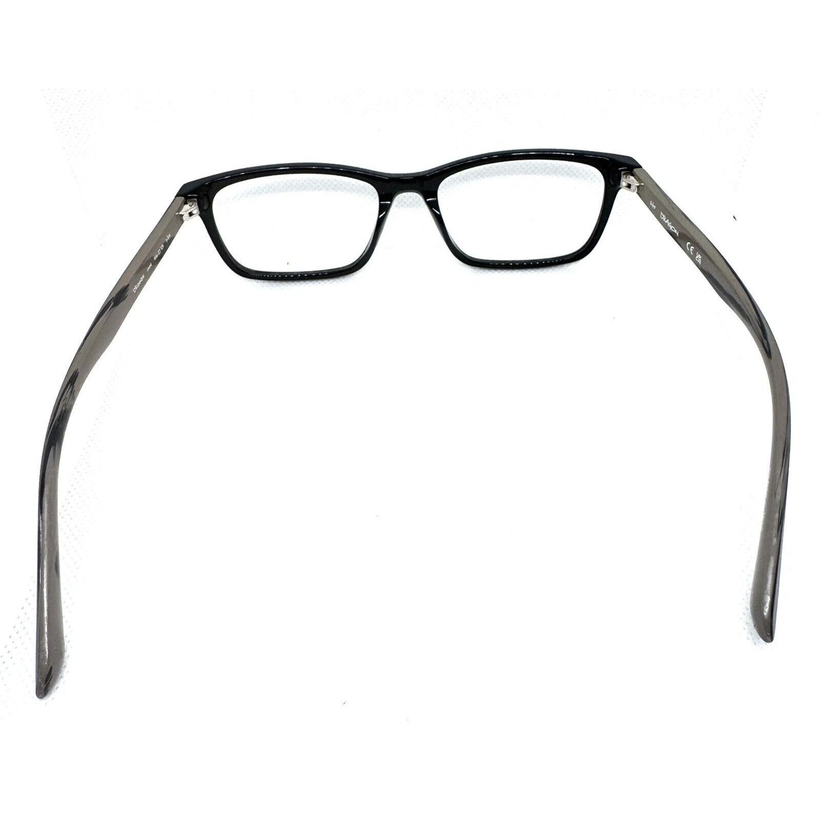 Other DRAGON DR2025 001 BLACK GREY DESIGNER EYEGLASSES 53-18 Size ONE SIZE - 4 Thumbnail