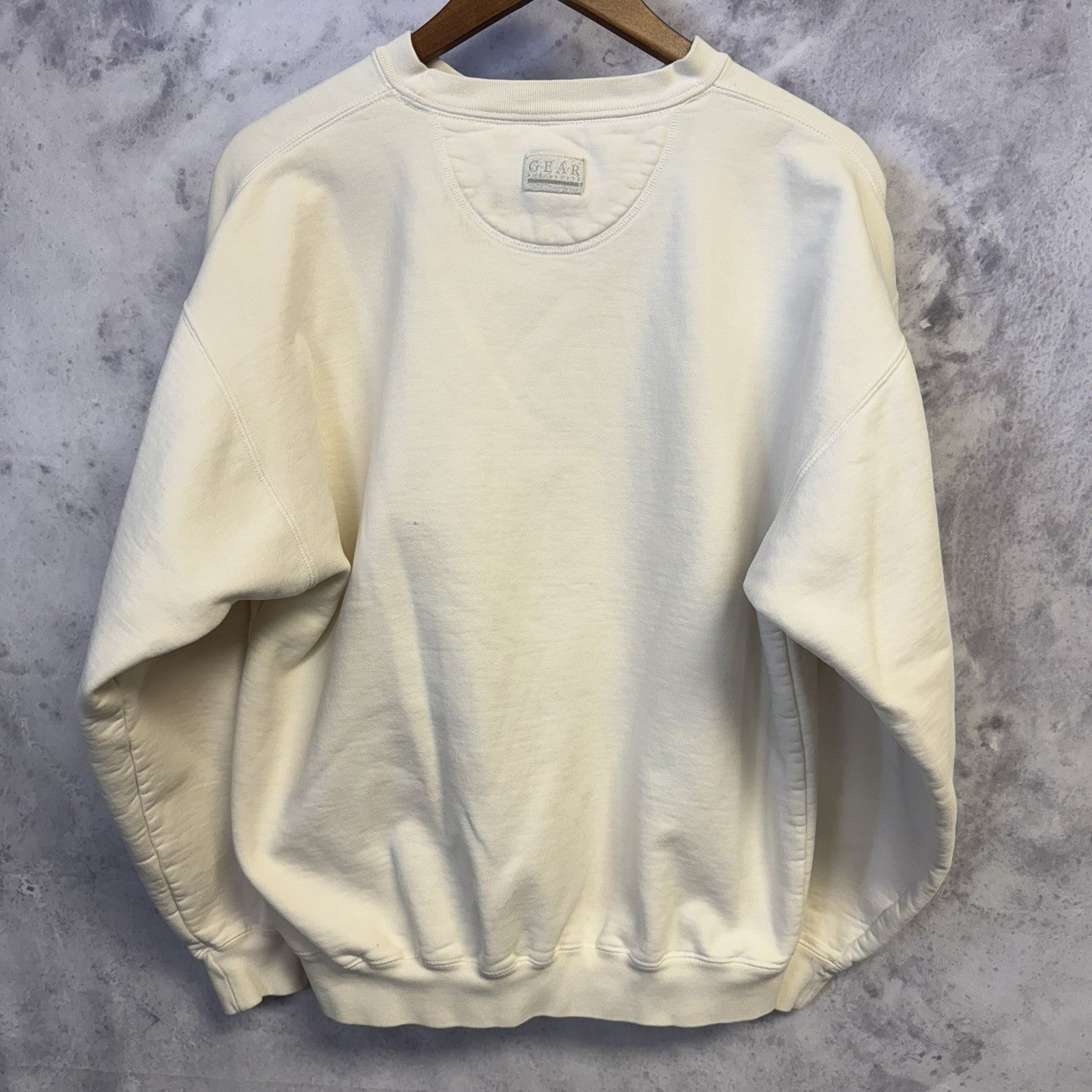 Vintage Vintage Air Force Academy Sweatshirt Mens Large White Crew N Size US L / EU 52-54 / 3 - 3 Thumbnail