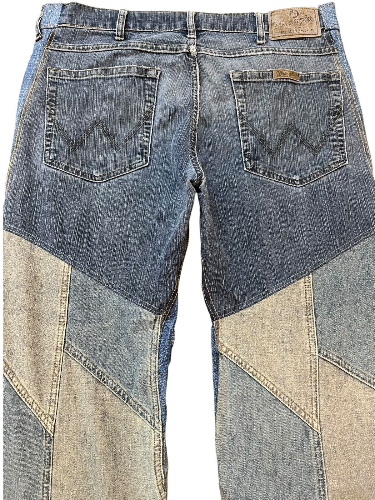 Wrangler Vintage Wrangler Flare Bootcut Hybrid Denim Size US 35 - 6 Thumbnail