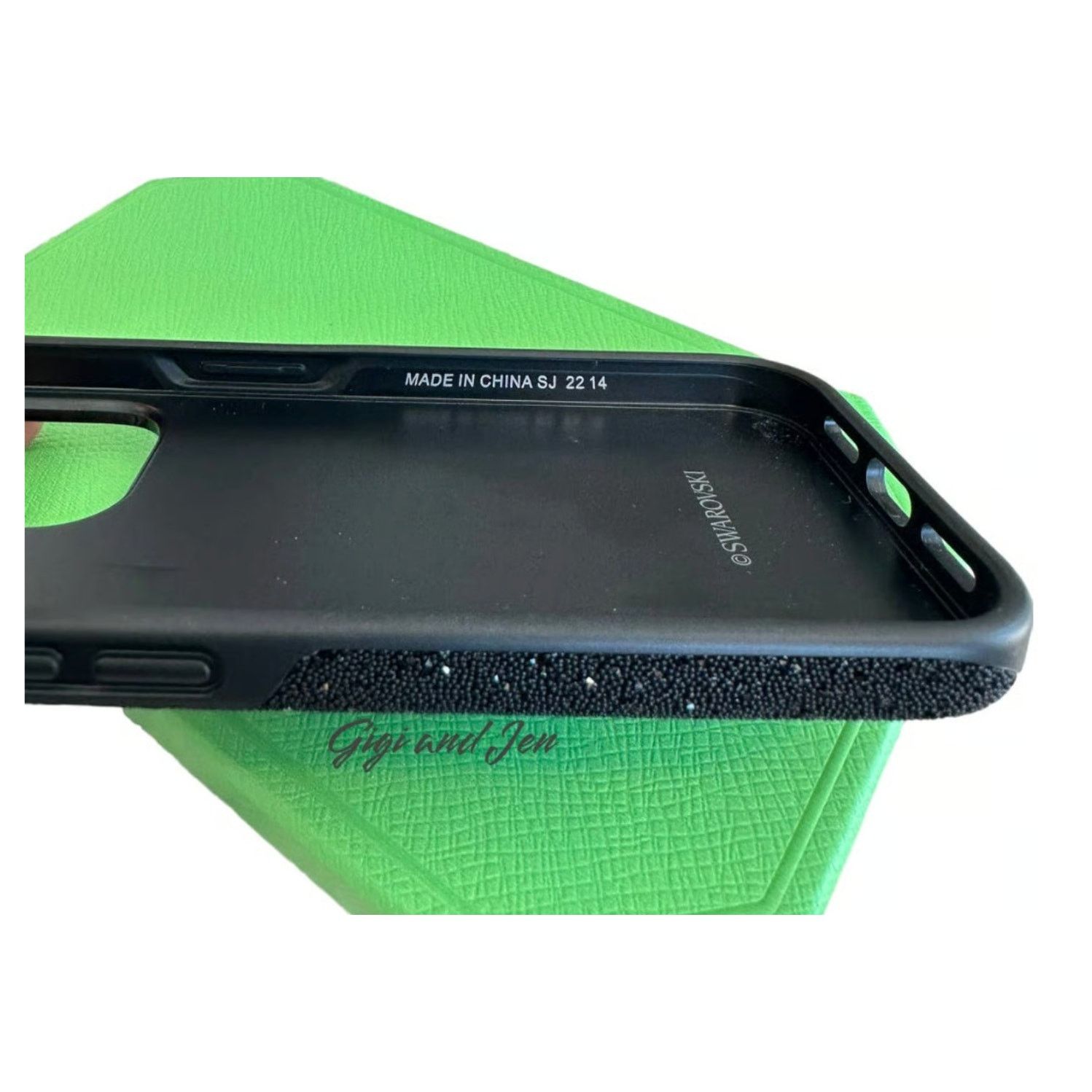 Swarovski Swarovski High smartphone case iPhone 14 Pro Max Case Black Size ONE SIZE - 4 Thumbnail