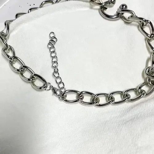 Japanese Brand Hip Hop C Shape Necklaces Size ONE SIZE - 4 Thumbnail