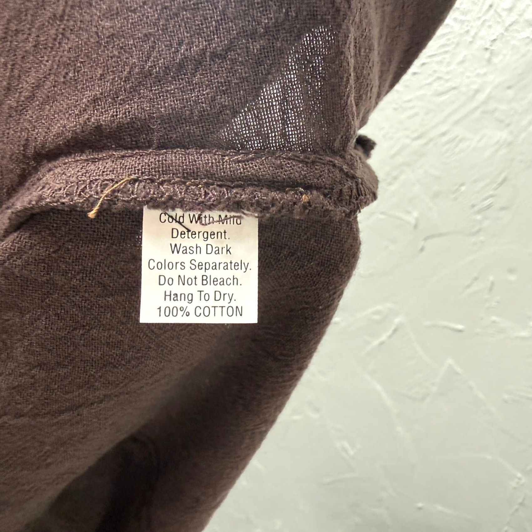 Vintage Brie Kriebel Shirt Cotton Geomoetric Tunic G2 - S - Women - Brown - Casual - Cotton - 44 bust - 29-32" length Size S / US 4 / IT 40 - 8 Thumbnail