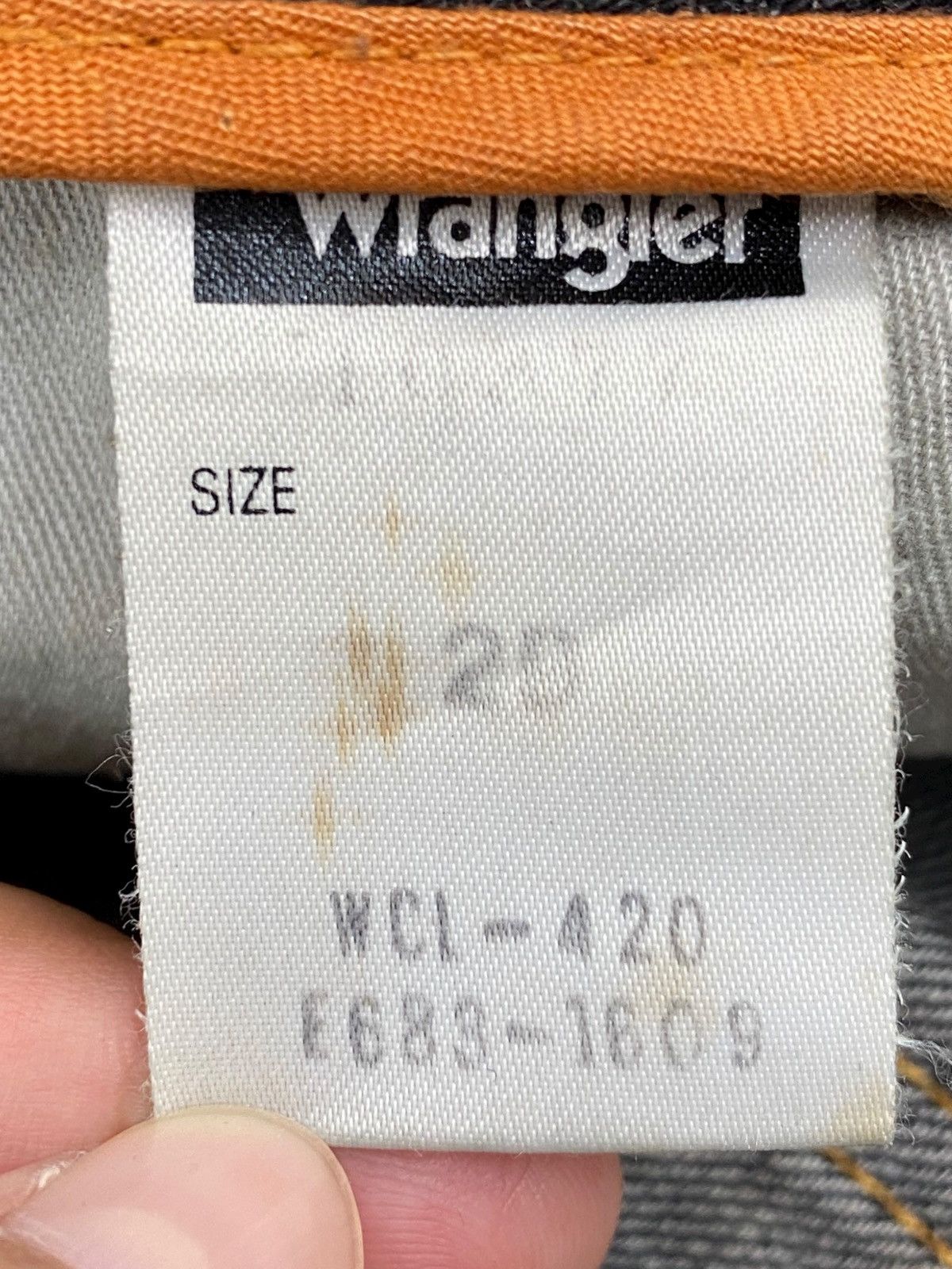 Wrangler Wrangler Faded Wash Ripped Style Boot Cut Jean Size US 28 / EU 44 - 11 Thumbnail