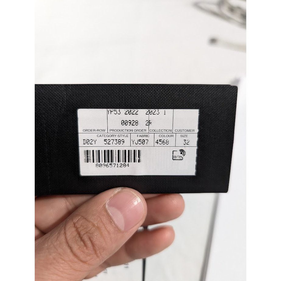 Saint Laurent Paris o1rshd1 Q:2 / Skinny 5 Pockets Low Pants Santa Monica Blue Size US 32 / EU 48 - 23 Thumbnail