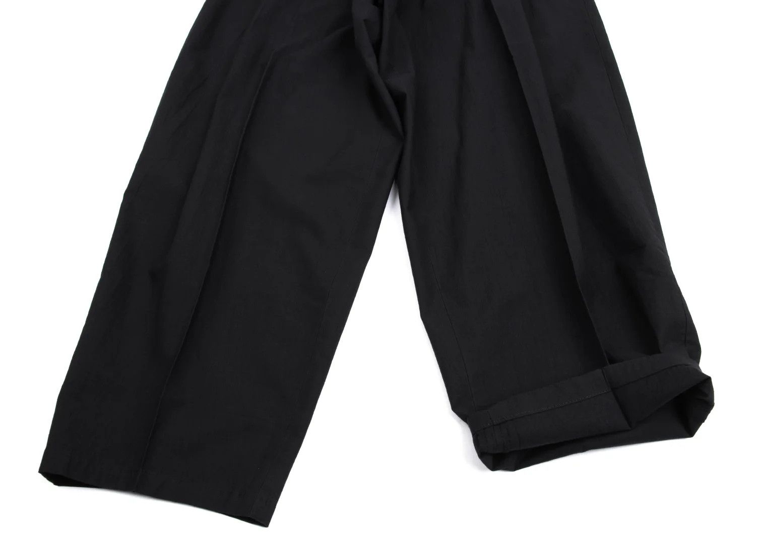 Yohji Yamamoto Yohji Yamamoto Cotton Tapered Pants Black S Size US 30 / EU 46 - 7 Thumbnail