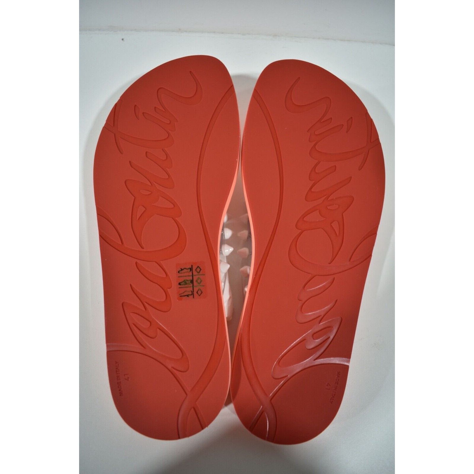 Christian Louboutin Christian Louboutin Loubi Flip Spikes Donna Flat Drag Thong Size US 11 / IT 41 - 12 Thumbnail