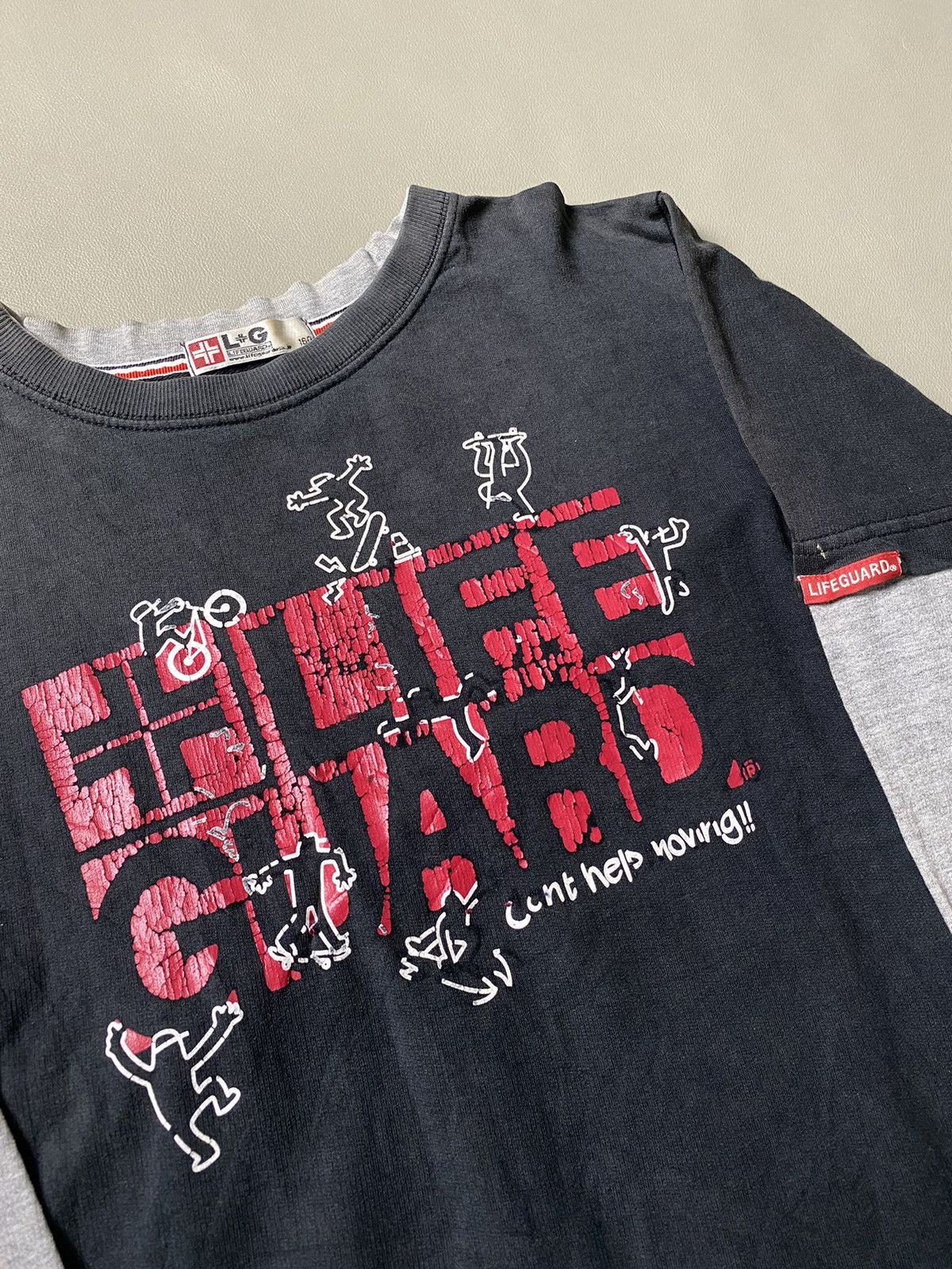 Beauty Beast × Hysteric Glamour × If Six Was Nine Y2K Lifeguard Double Layer Longsleeve Size US M / EU 48-50 / 2 - 3 Thumbnail