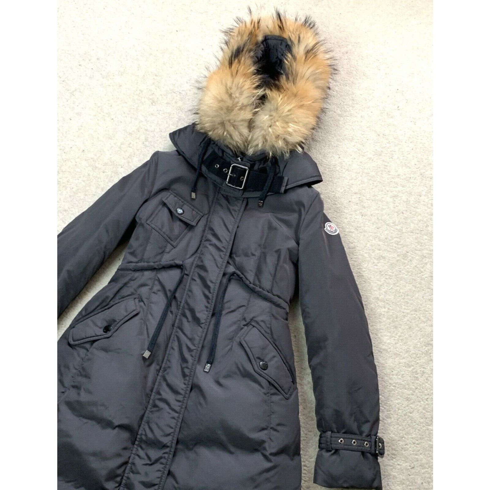 Moncler Women's MONCLER PHALANGERE Down Jacket Coat Parka Size 0 XS Size XS / US 0-2 / IT 36-38 - 5 Thumbnail
