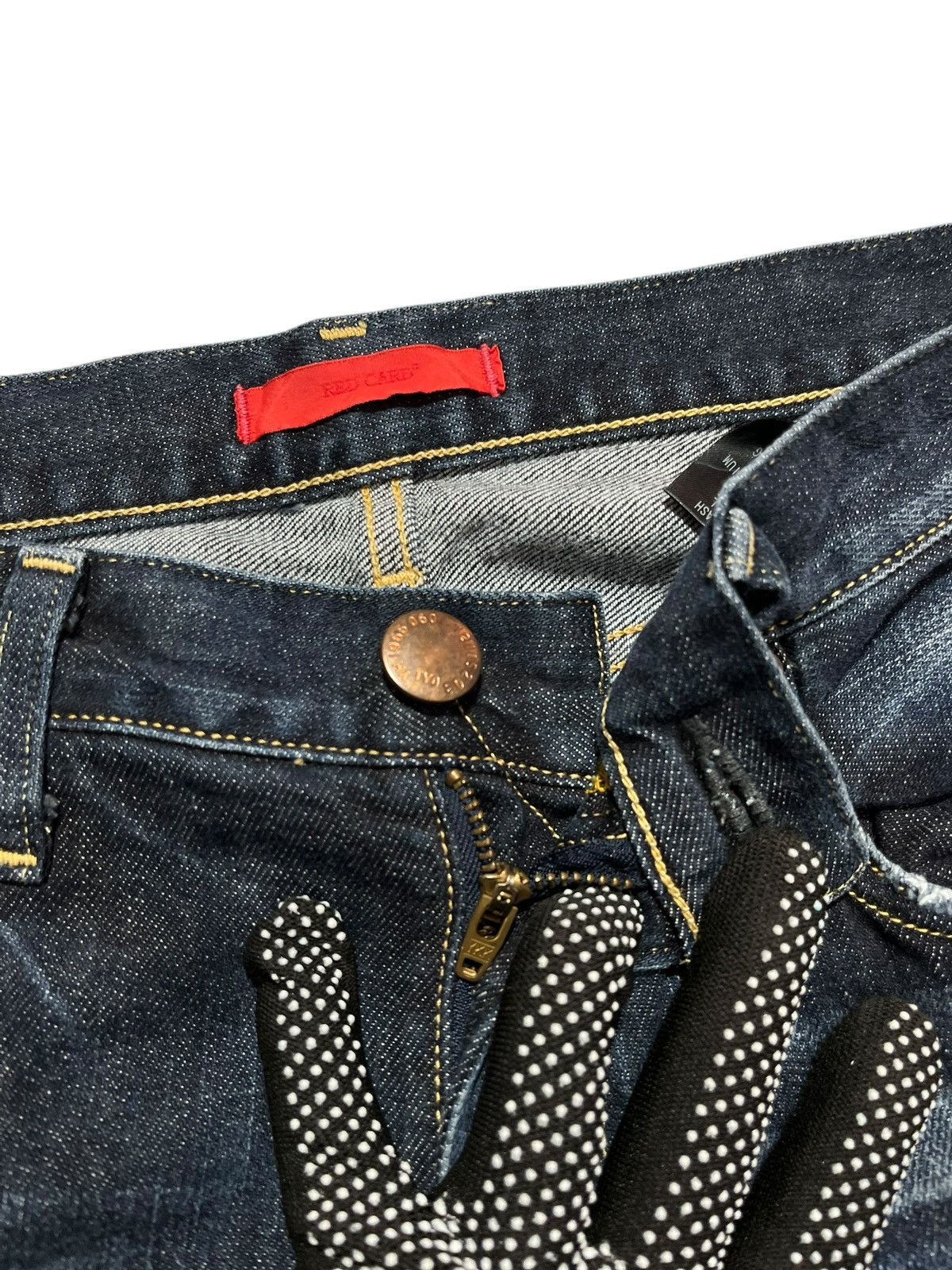 Designer × Japanese Brand RED CARD JAPANESE BRAND JEANS Size US 34 / EU 50 - 6 Thumbnail