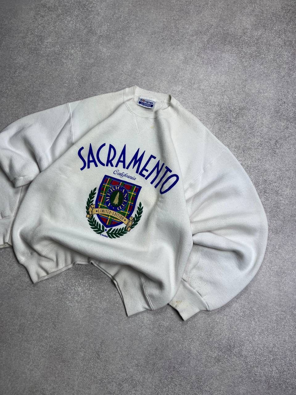 Vintage Vintage Sacramento Boxy Sweatshirt M Size US M / EU 48-50 / 2 - 3 Thumbnail