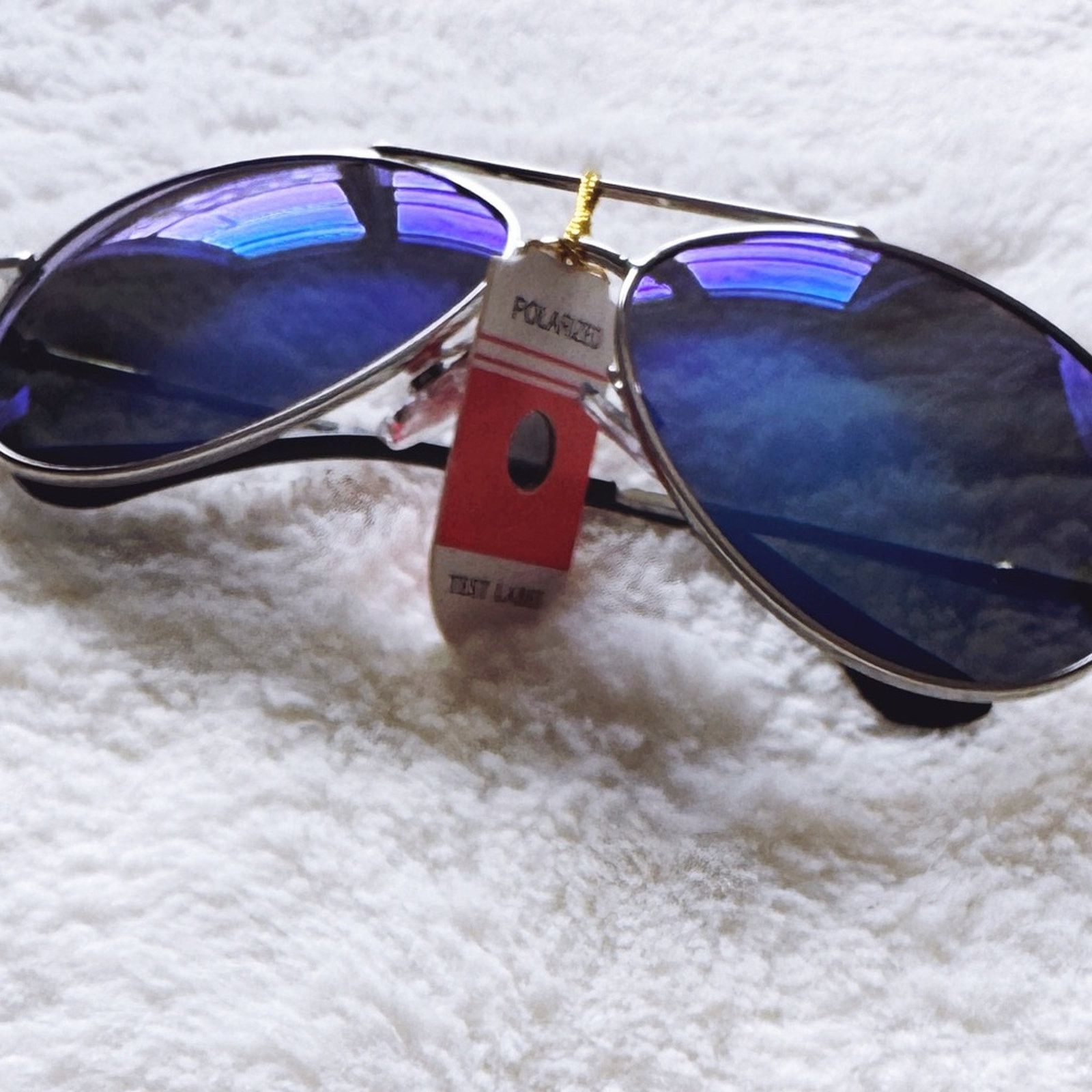 Other Freya Blue w/Silver Rim Mirrored Sunglasses Size ONE SIZE - 2 Thumbnail
