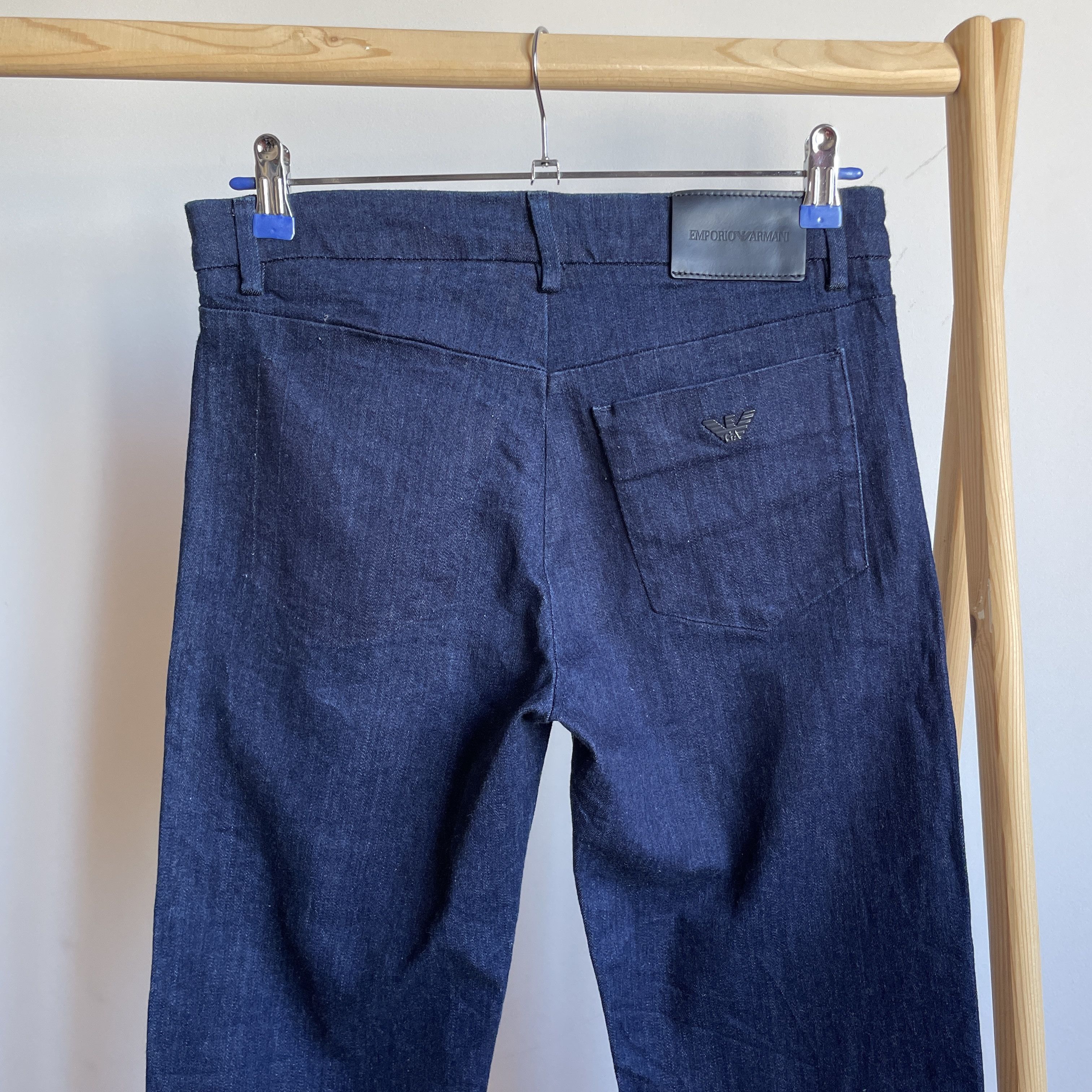 Emporio Armani Emporio Armani Womens Straight Denim Size 27 Size 27" / US 4 / IT 40 - 4 Thumbnail