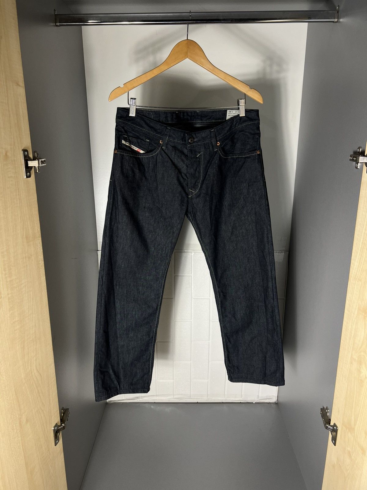 Diesel VINTAGE DIESEL INDUSTRY DENIM DIVISION JEANS CASUAL Y2K 90s Size US 32 / EU 48 - 3 Thumbnail