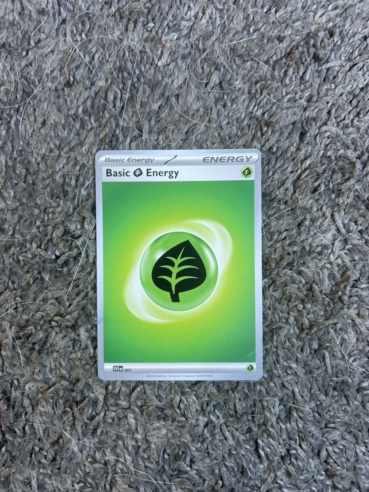 Pokemon 2023 Pokémon Basic Energy Card Size ONE SIZE - 1 Thumbnail