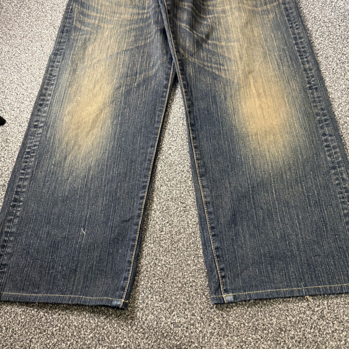 Seditionaries Vintage Baggy Japanese Rusty Edwin XV Hanging Denim Size US 34 / EU 50 - 5 Thumbnail