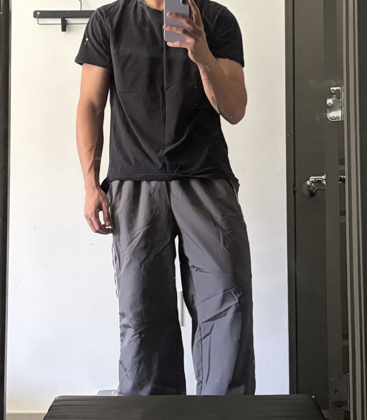 Other Sick big flare nylon track pants Size US 29 - 3 Thumbnail