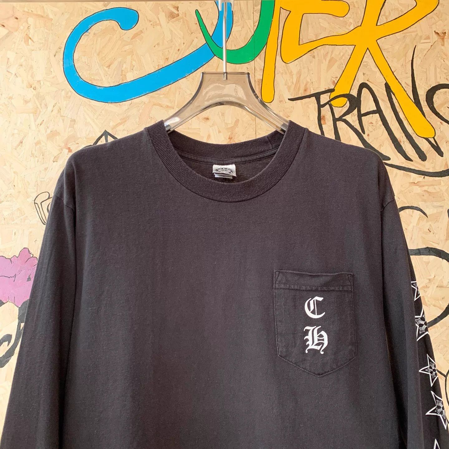 Chrome Hearts Chrome Hearts Foti Cross Longsleeve L Mint Size US L / EU 52-54 / 3 - 3 Thumbnail