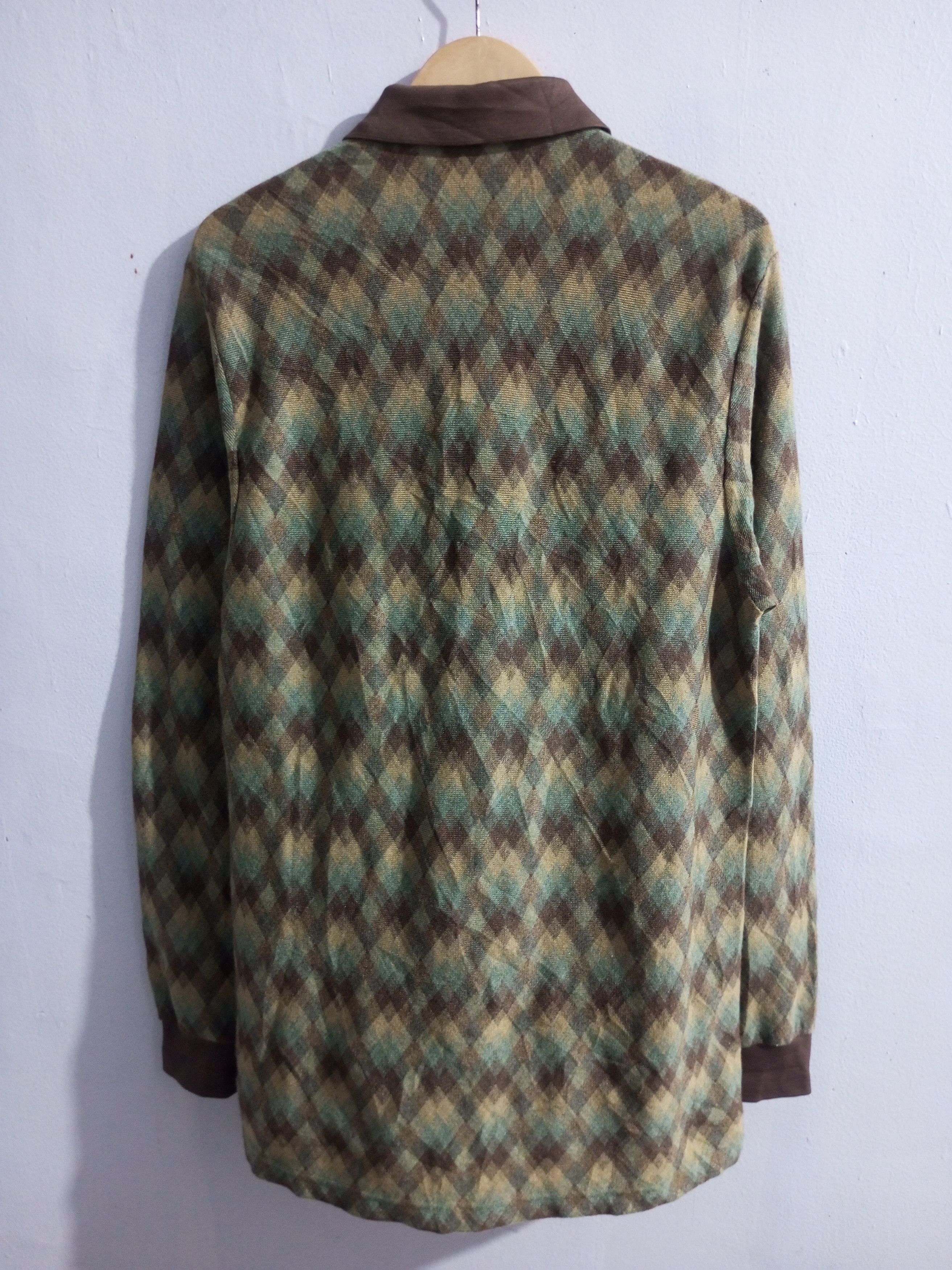 Balmain Vintage Balmain Paris woll long sleeve polo shirt Size US L / EU 52-54 / 3 - 5 Thumbnail