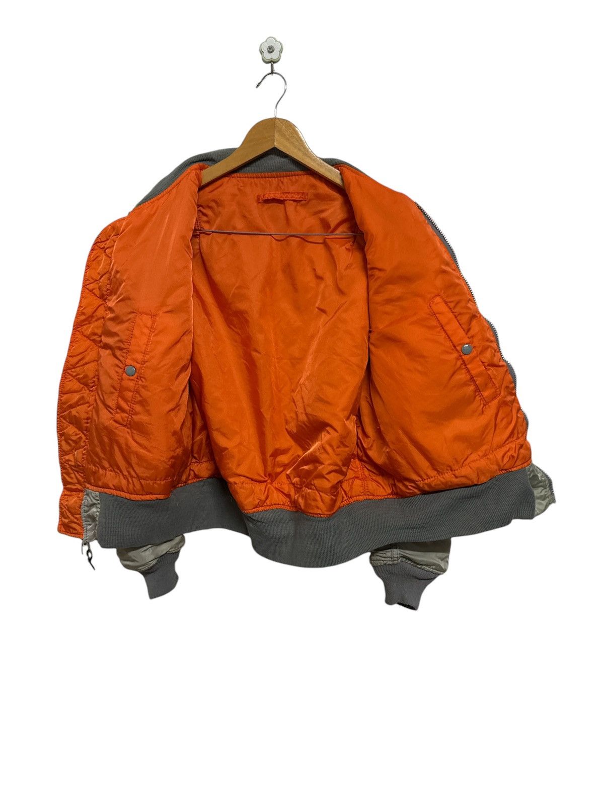 Alpha Industries × Vintage 🇺🇸 Vintage Alpha Industries Flyers Jacket Bomber Size US M / EU 48-50 / 2 - 6 Thumbnail