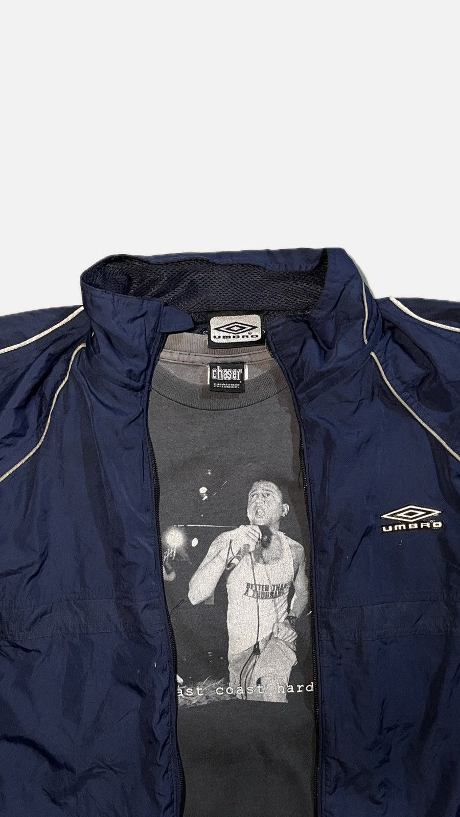 Umbro VINTAGE UMBRO WINDBREAKER JACKETS Size US L / EU 52-54 / 3 - 3 Thumbnail