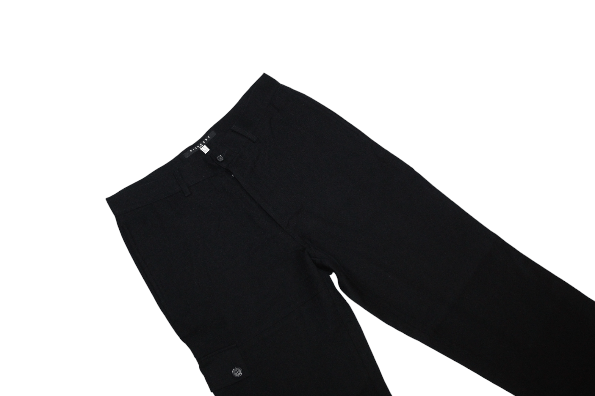 John Richmond Richmond Dnm col.990 Cotton Lining Wool Cargo Trousers Size US 32 / EU 48 - 9 Thumbnail