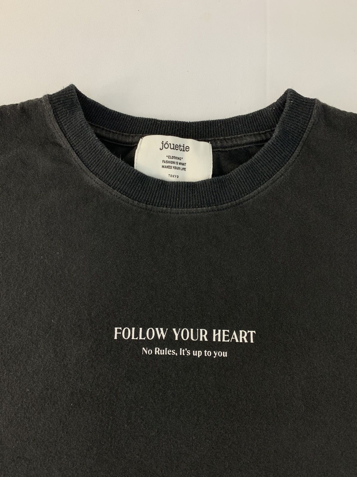 Japanese Brand Jouetie Tokyo Follow Your Heart Humors Tee Baggy Size US M / EU 48-50 / 2 - 4 Thumbnail