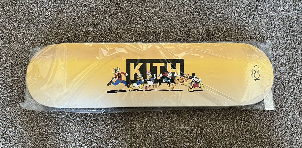Kith Disney x Kith for Mickey & Friends Family Skate Deck | Grailed