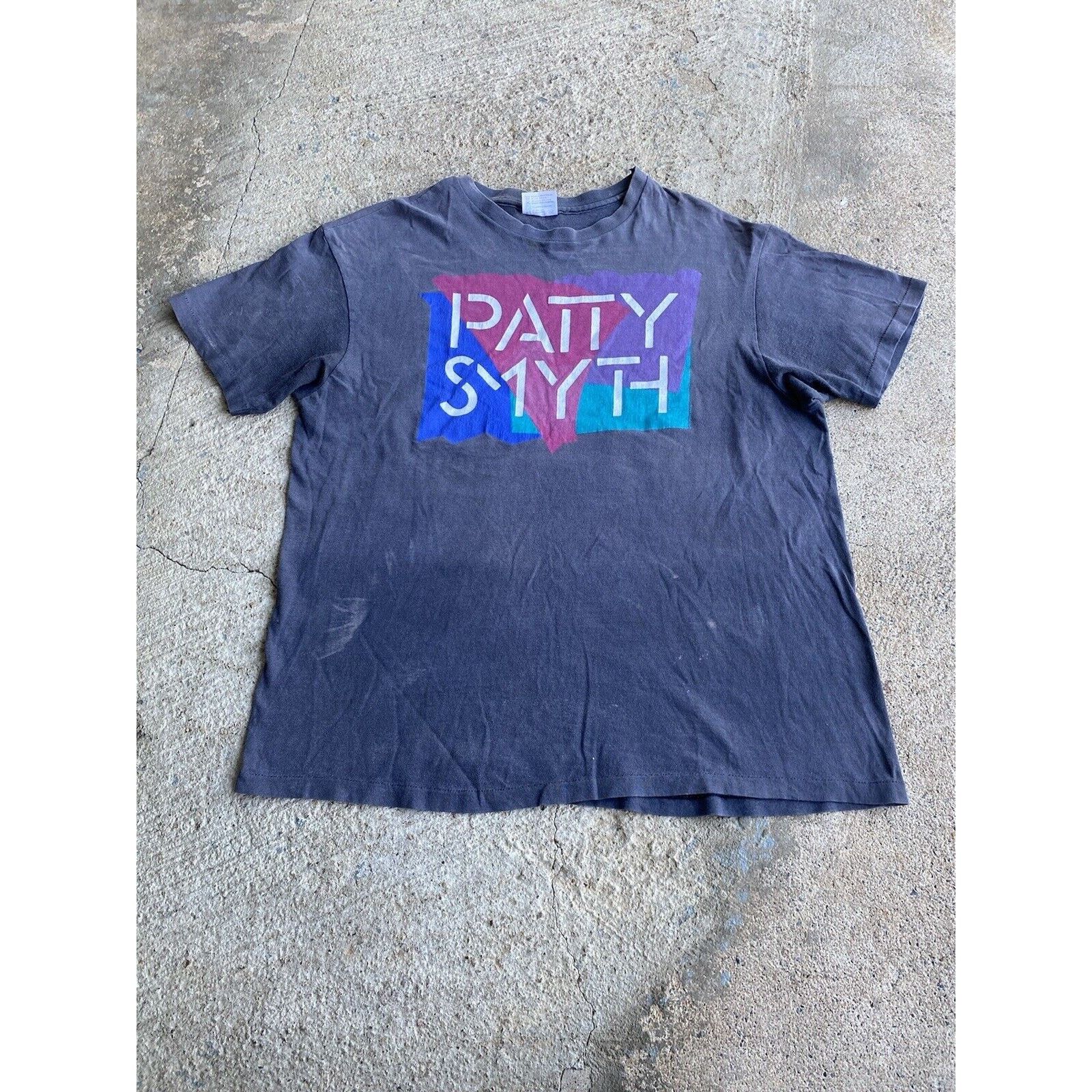 Hanes Vintage 80’s Patty Smyth Never Enough Band Shirt Faded Size US XL / EU 56 / 4 - 1 Thumbnail