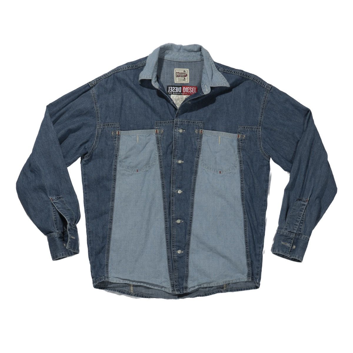 Diesel Diesel Denim Button Down Size US S / EU 44-46 / 1 - 1 Thumbnail