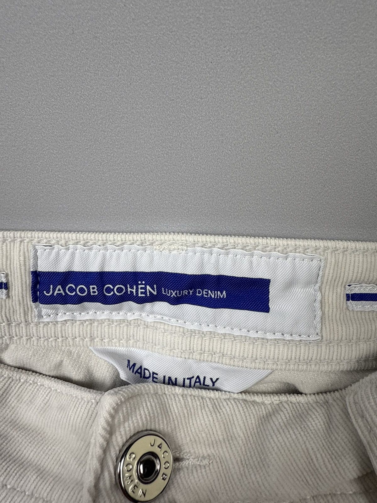 Jacob Cohen Jacob cohën curdoroy pants white baggy fit size w34 Size US 34 / EU 50 - 9 Thumbnail