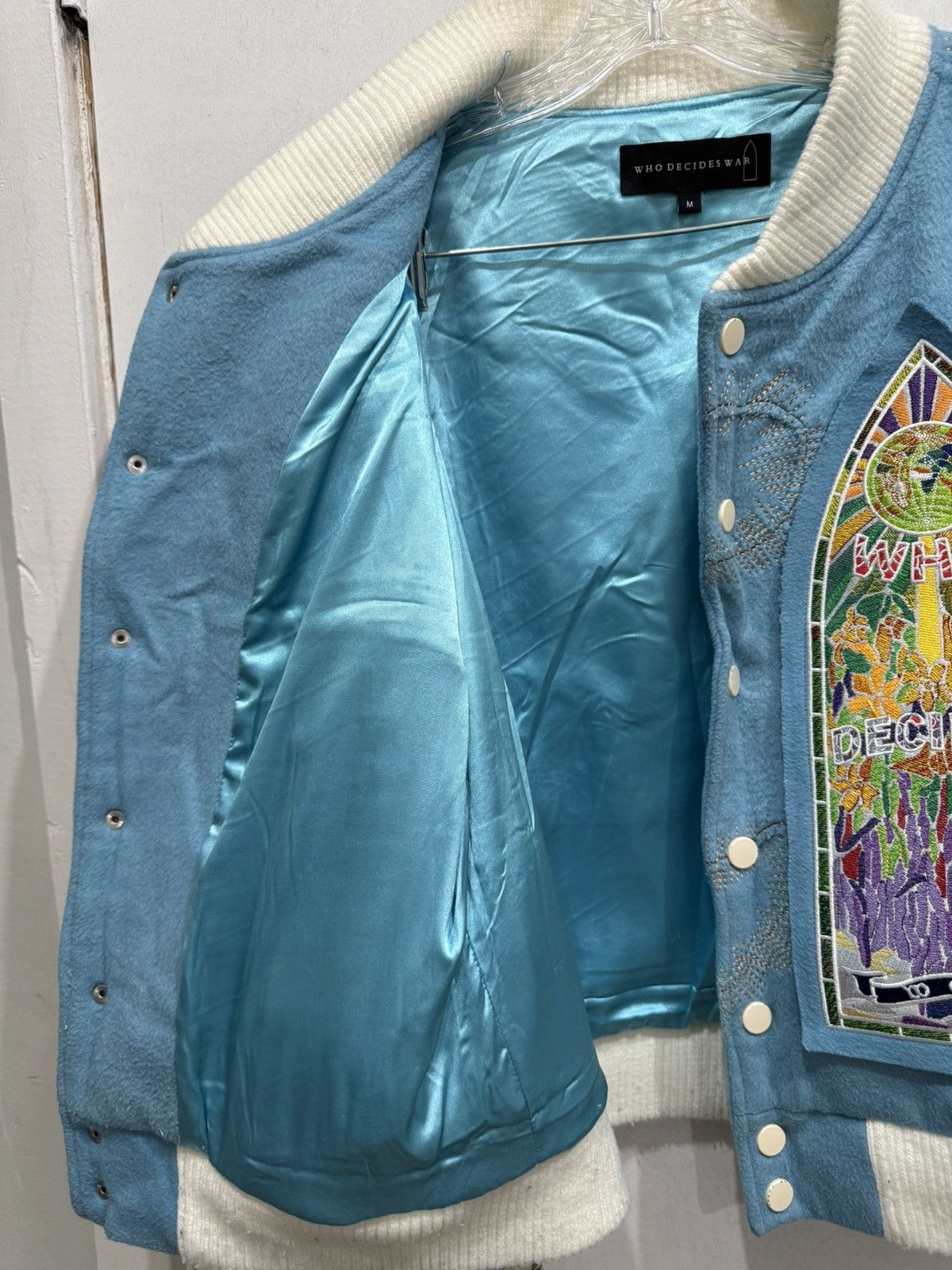 Who Decides War WHO DECIDES WAR Namesake Varsity Jacket Size US M / EU 48-50 / 2 - 10 Thumbnail