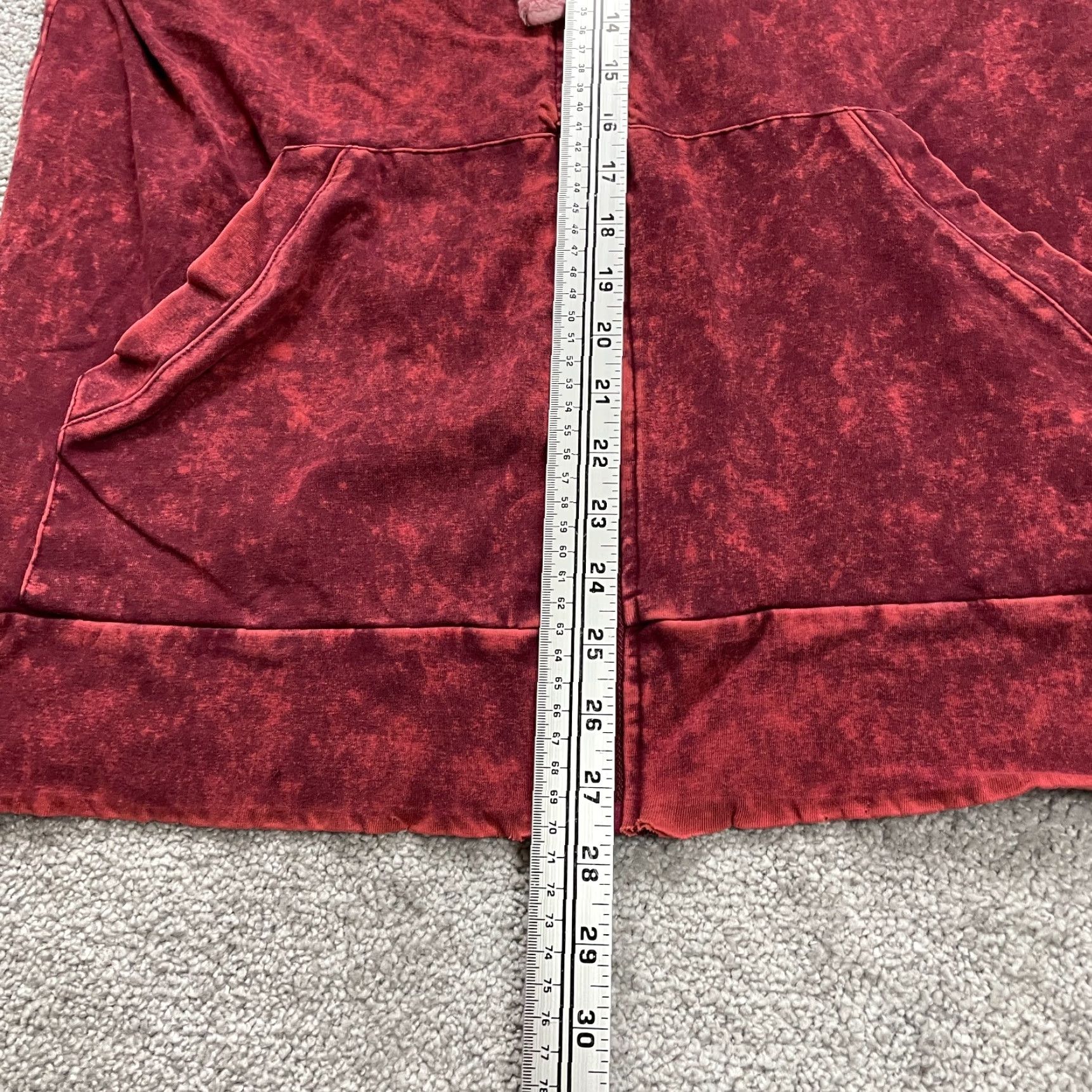 Vintage Zenana Signature Full Zip Hoodie Men M Red Solid Cotton Spandex Hoodie zipper Outdoor Classic Great Condition Mens Size US M / EU 48-50 / 2 - 4 Thumbnail